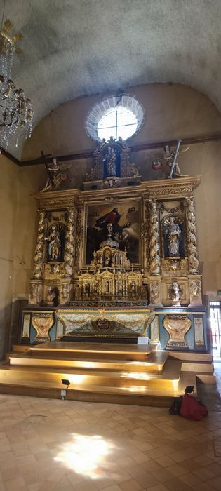 maître-autel, tabernacle, retable, tableau : Assomption de la Vierge (l’)