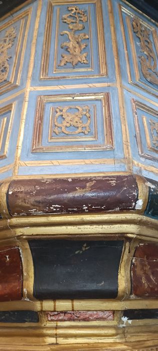 chaire à prêcher, détail