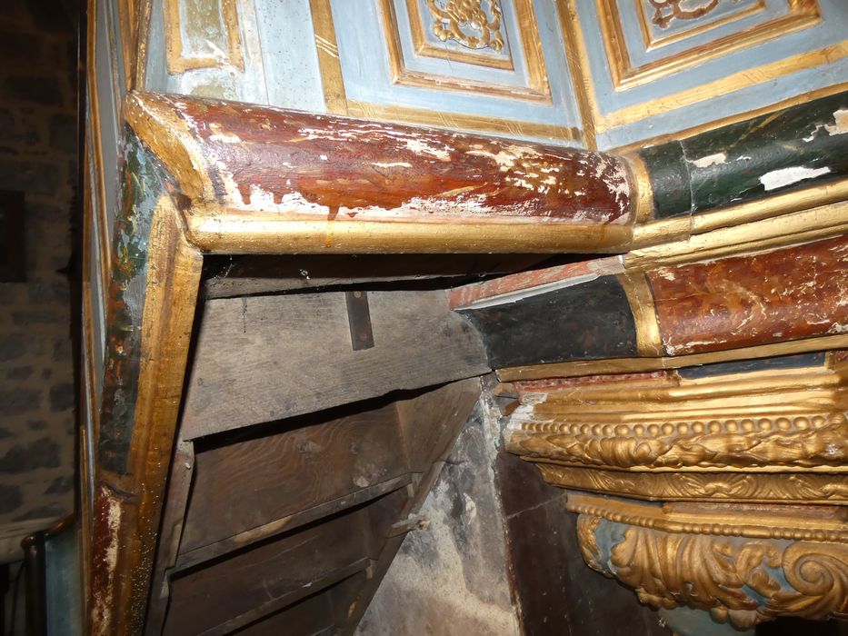 chaire à prêcher, détail
