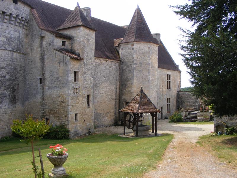 façade ouest, vue générale