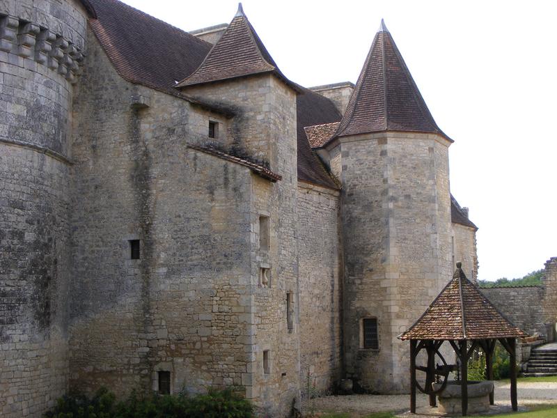 façade ouest, vue générale