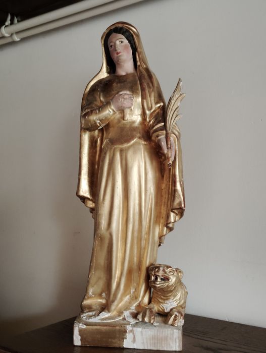 statue :Sainte Marguerite