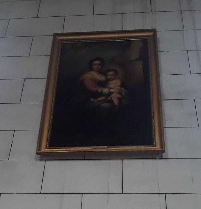 Tableau: La Vierge et l'enfant