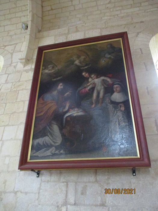 tableau : Sainte Famille avec la donatrice Françoise de Foix (la)