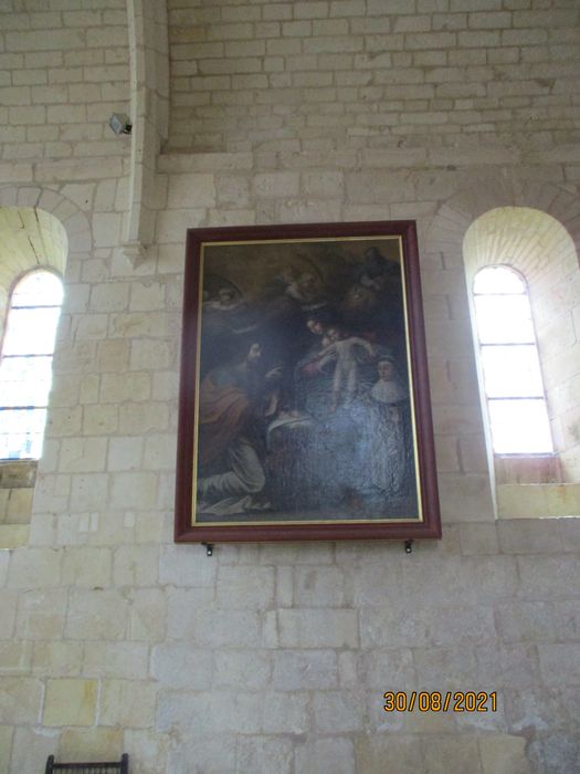 tableau : Sainte Famille avec la donatrice Françoise de Foix (la)