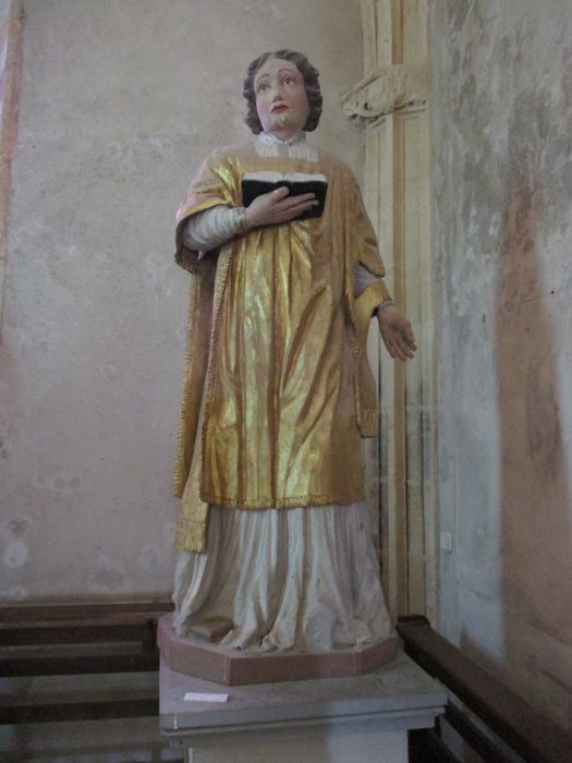 Deux statues : Saint Pierre, Saint Vincent