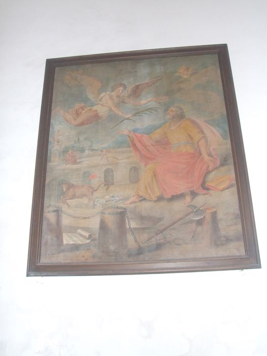 tableau : Martyre de saint Saturnin - © Ministère de la Culture (France), Conservation des antiquités et des objets d’art de Charente-Maritime – Tous droits réservés 