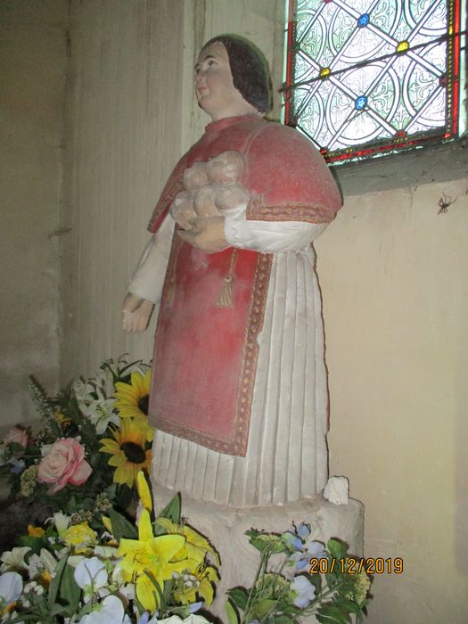 statue : Saint Etienne - © Ministère de la Culture (France), Conservation des antiquités et des objets d’art de Charente-Maritime – Tous droits réservés 