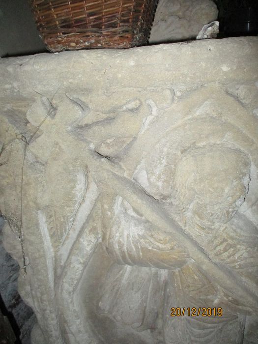 fonts baptismaux, détail