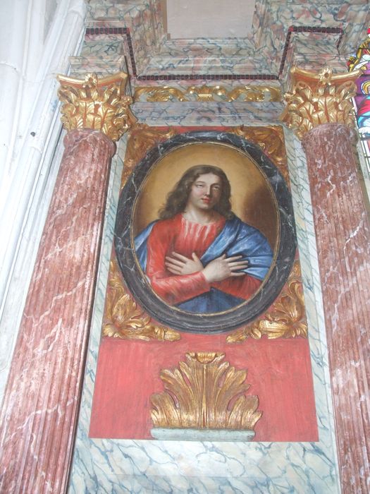 retable sud, détail