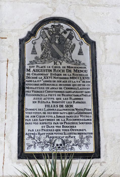 plaque commémorative - © Ministère de la Culture (France), Conservation des antiquités et des objets d’art de Charente-Maritime – Tous droits réservés 