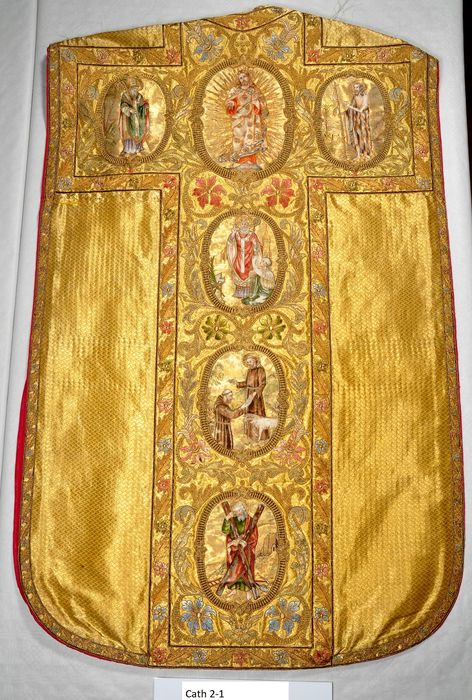 chasuble, face arrière