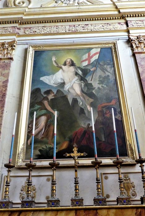 tableau : le Christ ressuscité