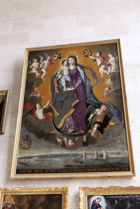 ex-voto, tableau : la Notre-Dame du port de salut