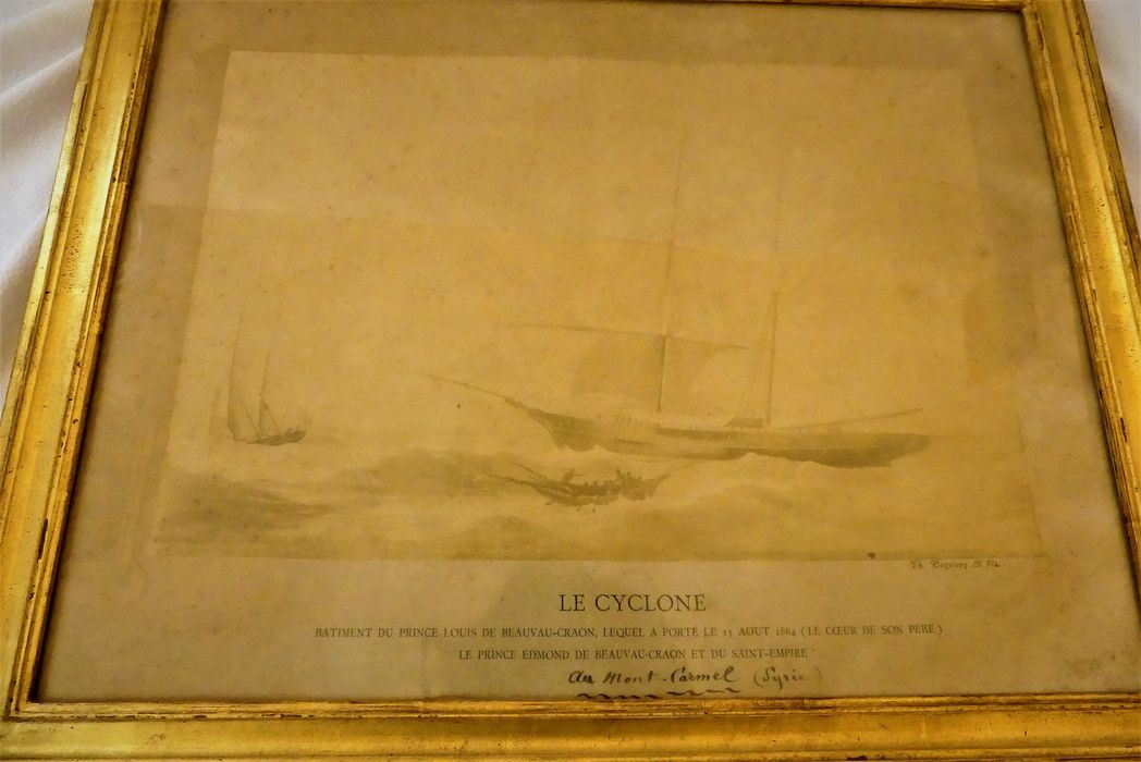 ex-voto, tableau : le cyclone
