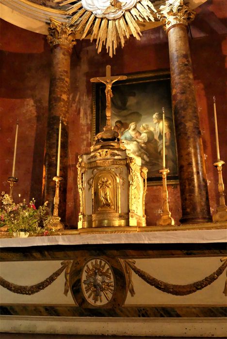 tabernacle, autel - © Ministère de la Culture (France), Conservation des antiquités et des objets d’art de Charente-Maritime – Tous droits réservés 