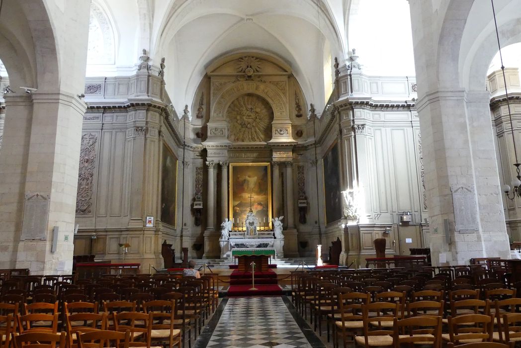 retable architecturé du maître-autel - © Ministère de la Culture (France), Conservation des antiquités et des objets d’art de Charente-Maritime – Tous droits réservés 