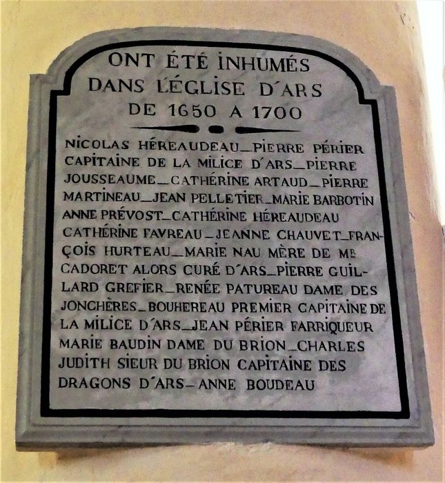 plaque funéraire n°2