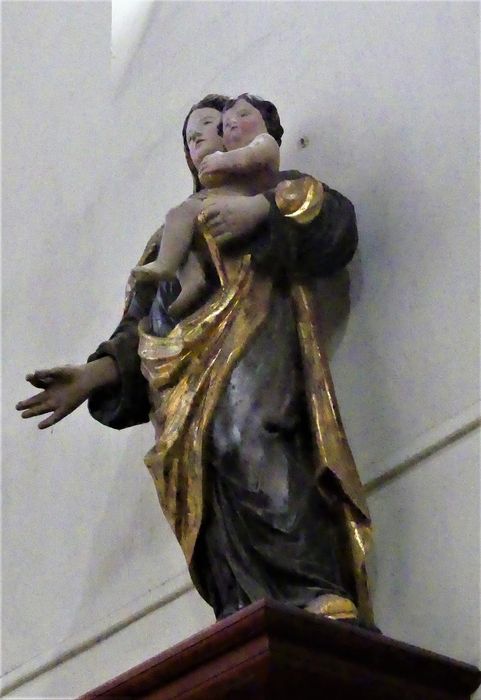 statue (petite nature) : Vierge à l'Enfant