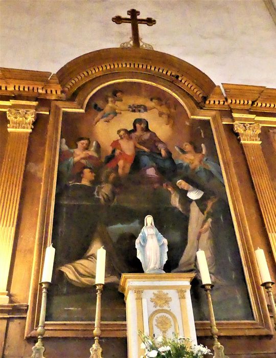 Tableau : Donation du Rosaire