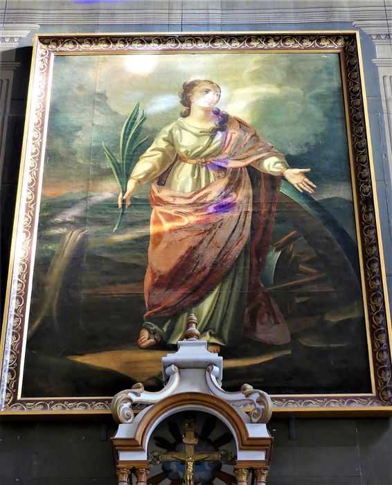 tableau : Sainte Catherine d'Alexandrie