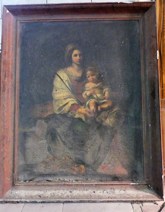 tableau : Vierge à l'Enfant