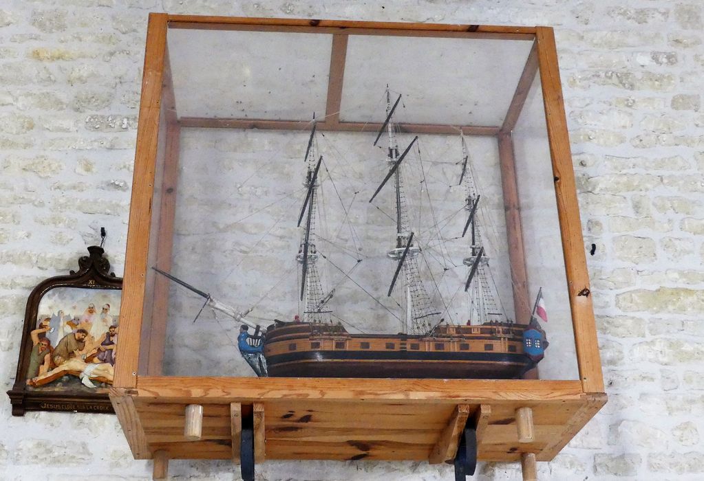 maquette ex-voto (navire) : L'aimable Françoise