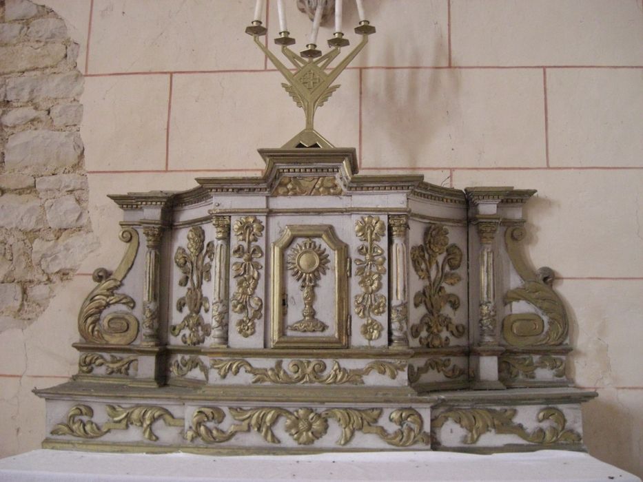 tabernacle (tabernacle à ailes) - © Ministère de la Culture (France), Conservation des antiquités et des objets d’art de Charente-Maritime – Tous droits réservés 