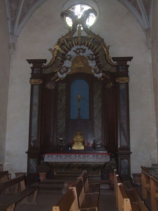 Autel, retable (autel secondaire de saint Joseph)