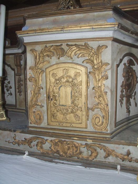 tabernacle - © Ministère de la Culture (France), Conservation des antiquités et des objets d’art de Charente-Maritime – Tous droits réservés 