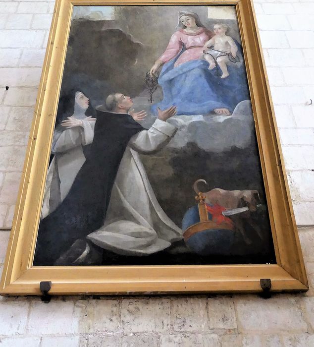 tableau : Donation du rosaire