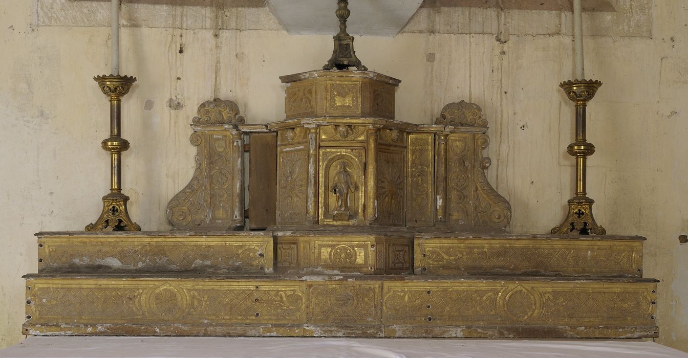 Tabernacle - © Ministère de la Culture (France), Conservation des antiquités et des objets d'art du Cher, tous droits réservés 