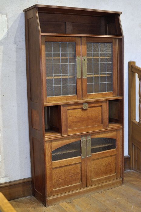Bibliothèque-bureau - © Ministère de la Culture (France), Conservation des antiquités et des objets d'art du Cher, tous droits réservés 