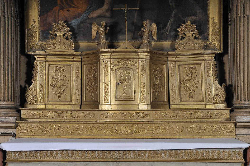 tabernacle du maître-autel - © Ministère de la Culture (France), Conservation des antiquités et des objets d'art du Cher, tous droits réservés 