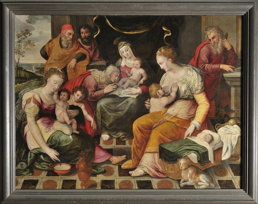 tableau : la Sainte Parenté