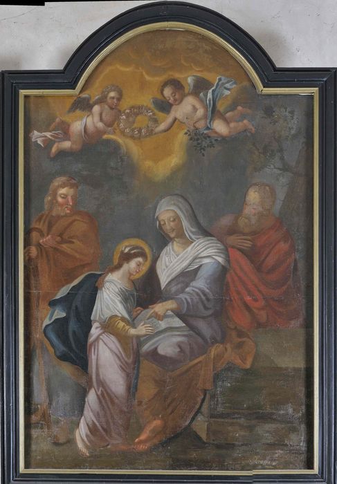 Tableau : L'Éducation de la Vierge