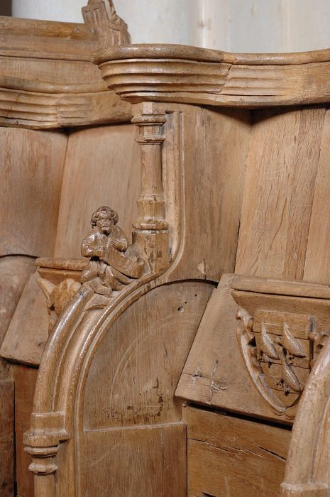 stalles, détail