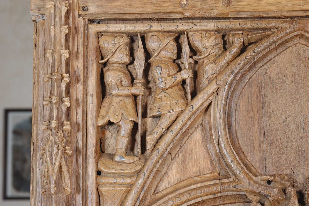 stalles, détail