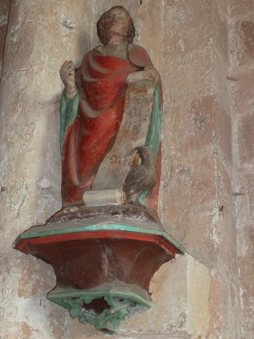 Statue : saint Jean l'Evangéliste