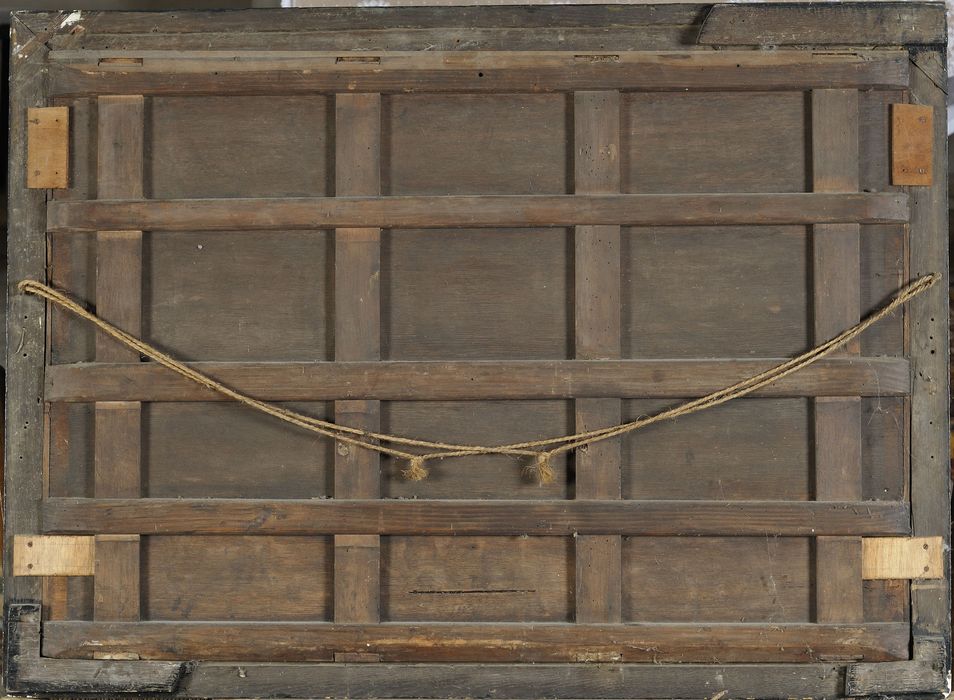 Tableau : Le Festin d'Hérode, revers, vue générale