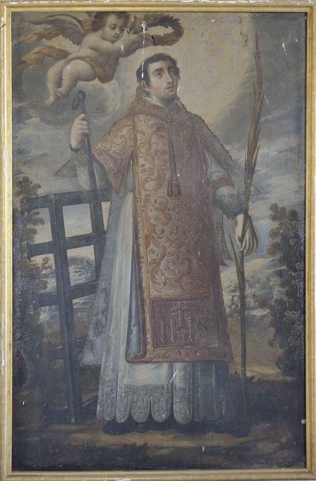 Tableau : Saint Laurent - © Ministère de la Culture (France), Conservation des antiquités et des objets d'art du Cher, tous droits réservés 
