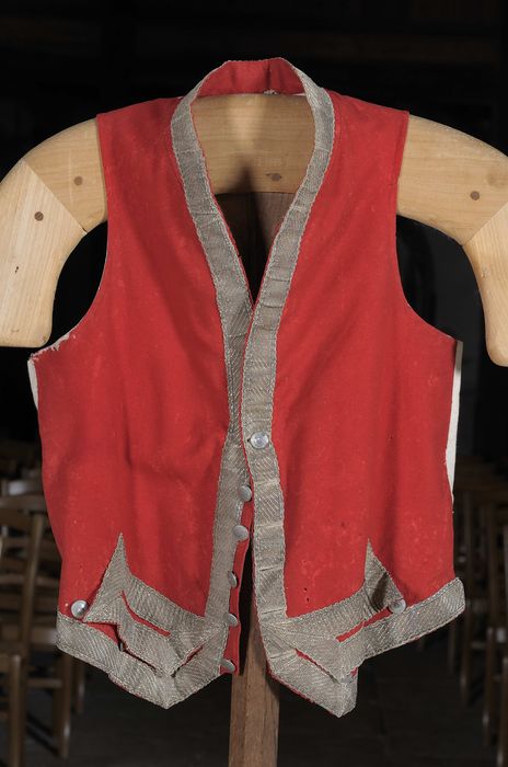 Costume de suisse, vue générale du gilet