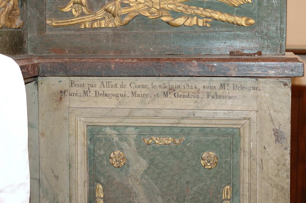 Maître-autel, détail