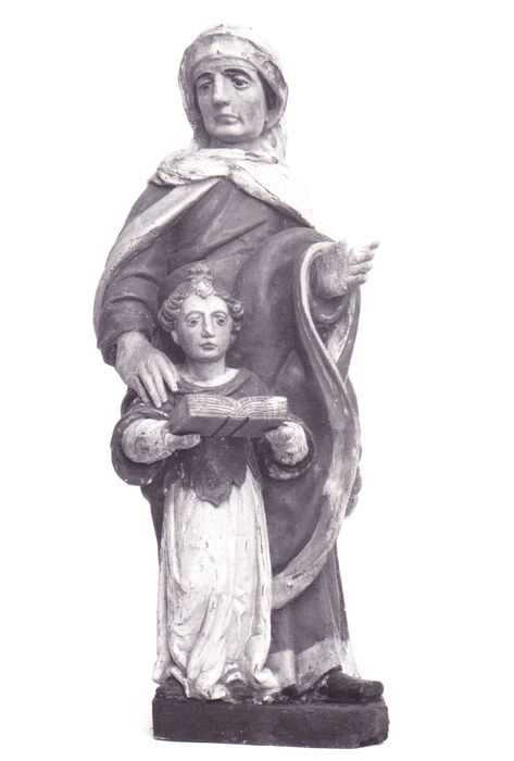 Statue : Sainte Anne et la Vierge - © Ministère de la Culture (France), Conservation des antiquités et des objets d'art du Cher, tous droits réservés 