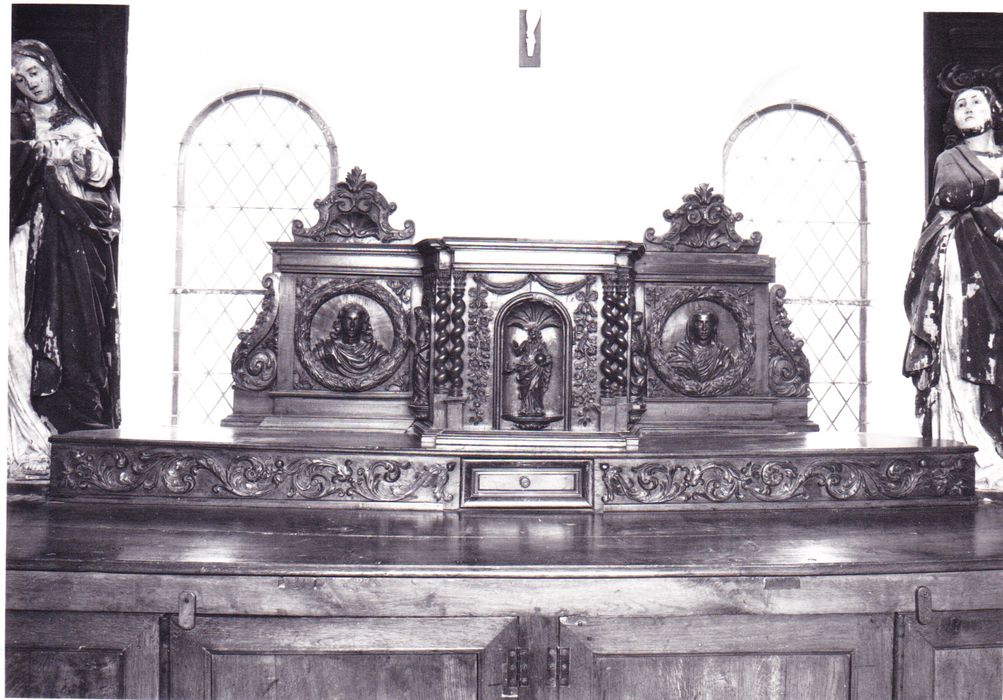 Tabernacle - © Ministère de la Culture (France), Conservation des antiquités et des objets d'art du Cher, tous droits réservés 