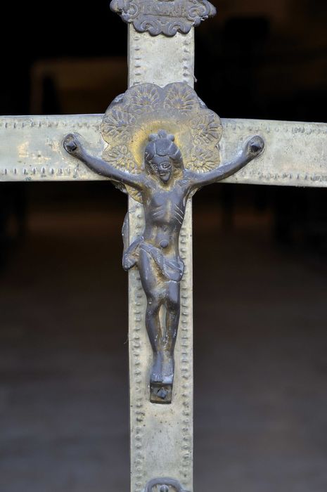 croix de procession, détail