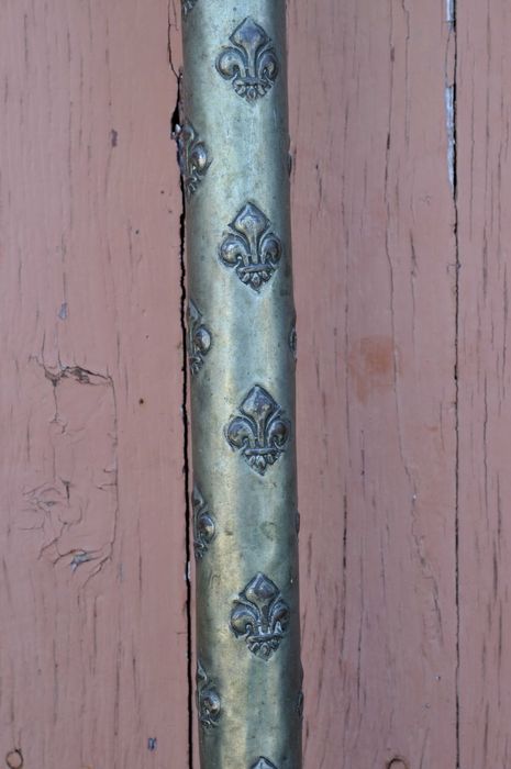 croix de procession, détail