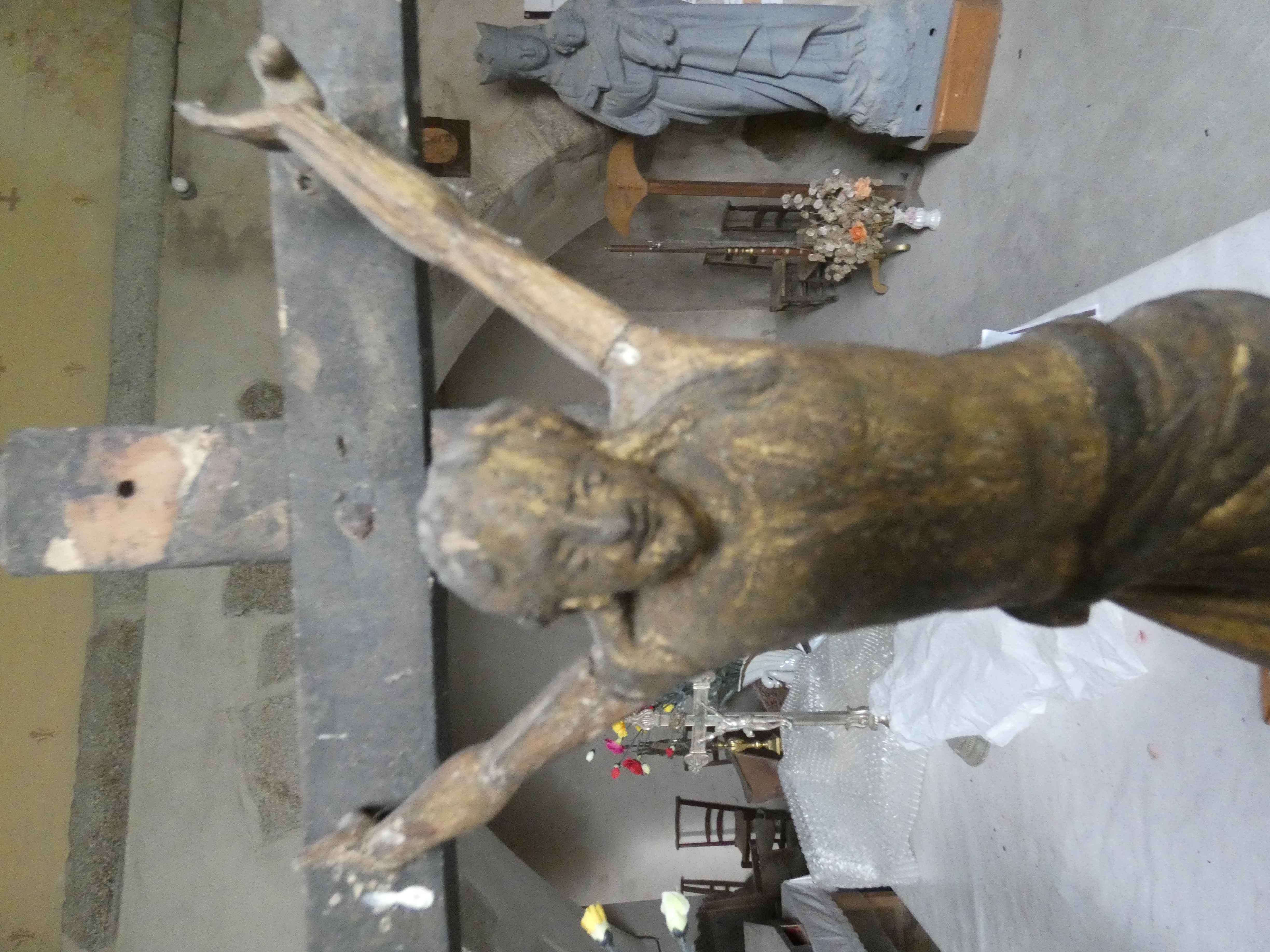croix d’autel, partie supérieure - © Ministère de la Culture (France), Conservation des antiquités et objets d'art de Corrèze, tous droits réservés