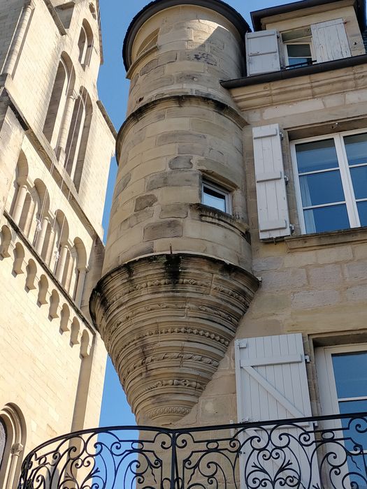tourelle d’angle des façades nord et ouest