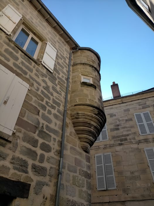 tourelle d’angle des façades sud et ouest